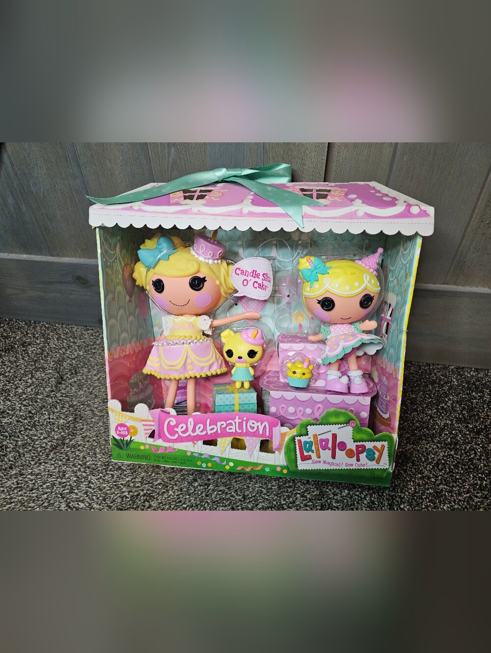 2021 Lalaloopsy Celebration Candle Slice O' Cake & Wishes Dolls
